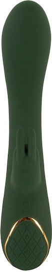 Emerald Love Δονητής Rabbit 23cm Πράσινος