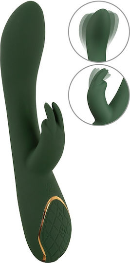 Emerald Love Δονητής Rabbit 23cm Πράσινος