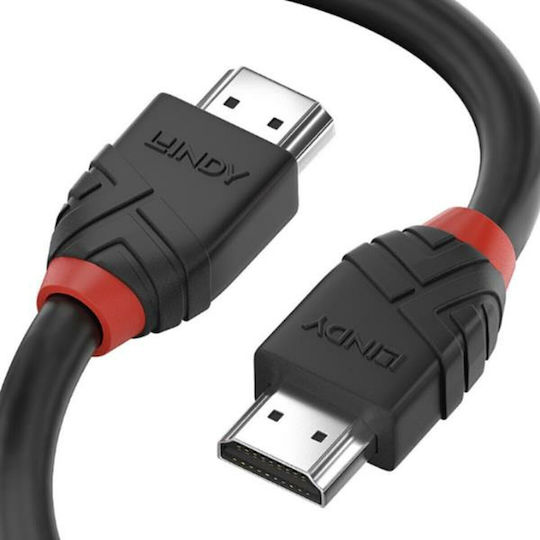 Lindy HDMI 2.1 Ultra High Speed 48Gbps 4K 120Hz HDR VRR Cable HDMI Male - HDMI Male Length 3m Black