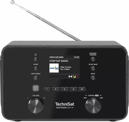 Technisat DigitRadio Επιτραπέζιο Ραδιόφωνο Μαύρο