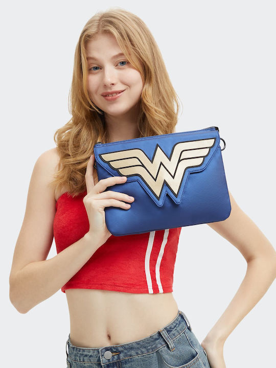 Damentasche Schultertasche Blau