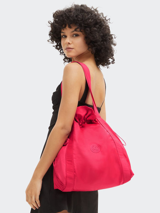 Damentasche Schultertasche Fuchsie