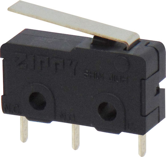 ZPY Διακόπτης Micro Switch Έλασμα κοντό 1τμχ