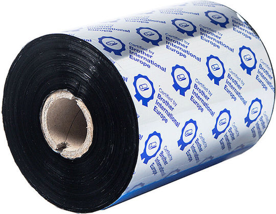 Brother Black Ribbon Standard Wax Resin 110mm X 600m Sold In 6-pack