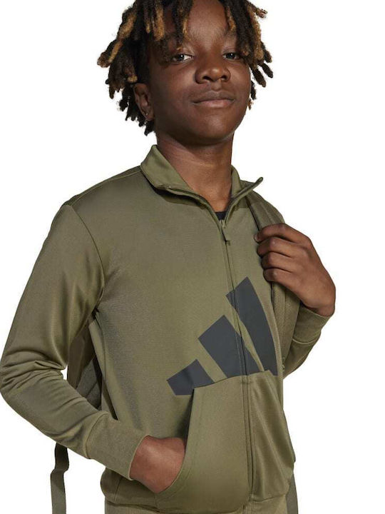 Kids Sweatpants Set Green 2pcs