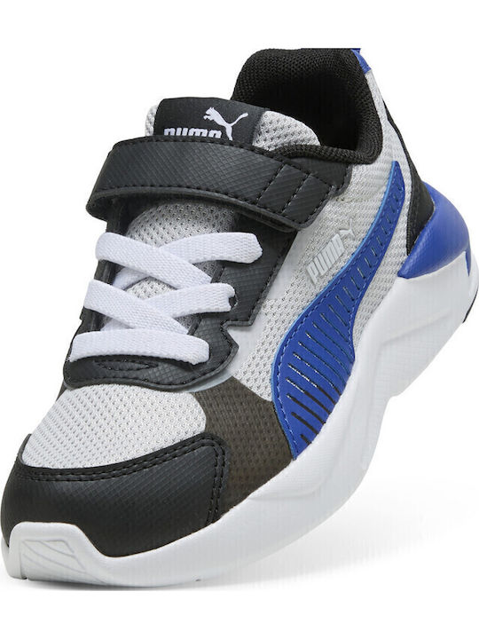 X-ray 3 Kids Sports Shoes Running With Hoop & Loop Closure Grey