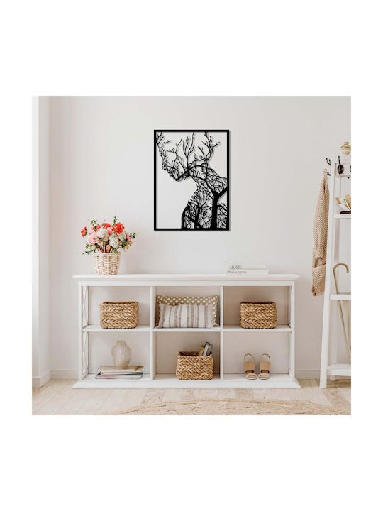 Πίνακας Μεταλλικός 52x70 A-g Tree Woman 899skl2386 52x70 Μεταλλικό