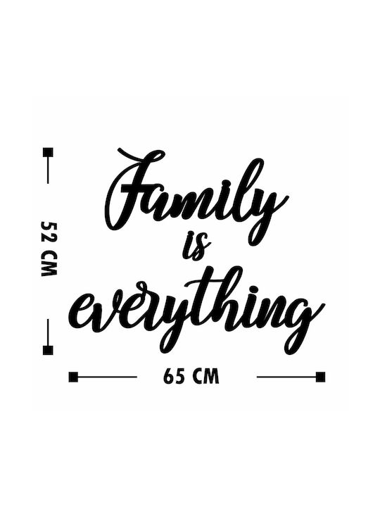 Διακοσμητικό Τοίχου 65x52 A-g Family Is Everything 576skl1110 65x52 Mdf