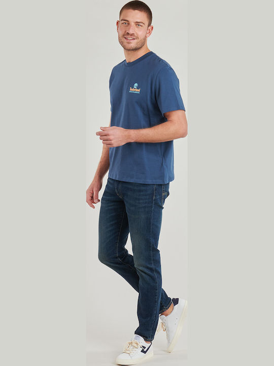 Tree T-Shirt Blau