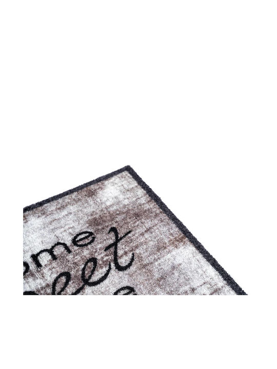 Sdim Entrance Mat Carpet Non-Slip Backing Lima 002 Home Sweet Home 50x75cm Thickness 8mm