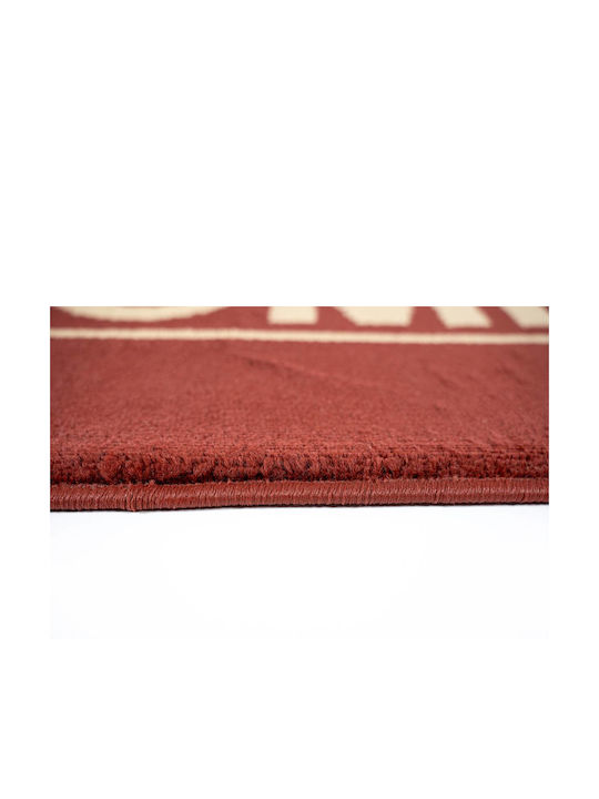Covoraș de intrare Sdim Fashion Home Roșu Vin 40x67cm