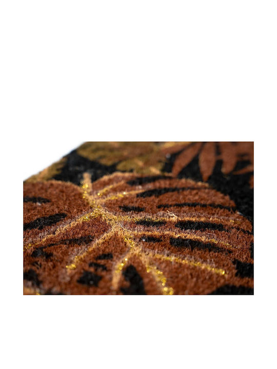Sdim Eingangsmatte Kokosfaser Rutschfeste Unterseite Coco Gold 985 Herbstblätter 40x60cm