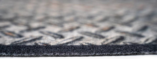 Sdim Entrance Mat Carpet Non-Slip Backing Mondial 776 Metal 40x60cm Thickness 8mm