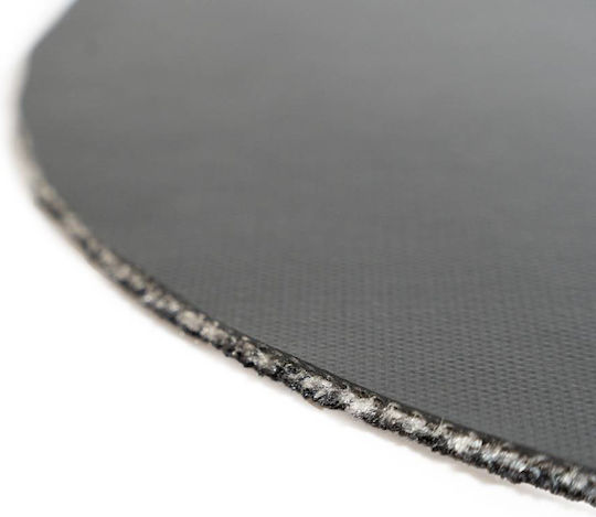 Sdim Ovaler Eingangsteppich Rutschfeste Unterseite Prestigeform 010 Willkommen Sterne Schwarz 50x75cm