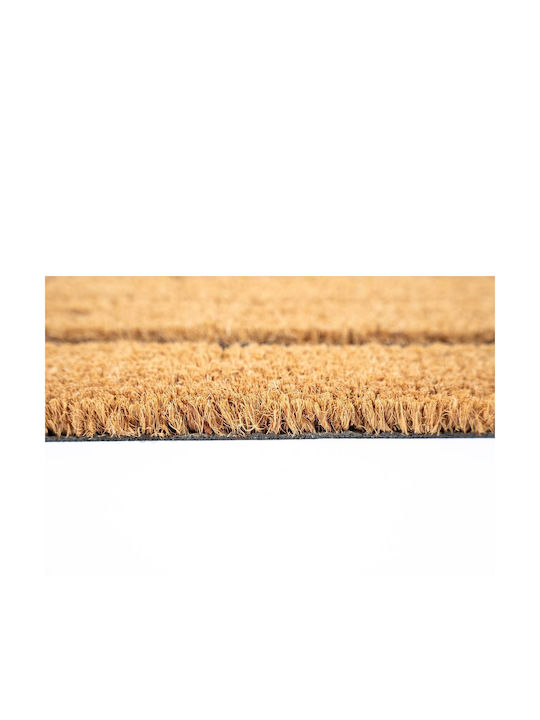 Sdim Entrance Mat Coir Non-Slip Backing Ruco Embossed Rubber 022 Home 40x60cm