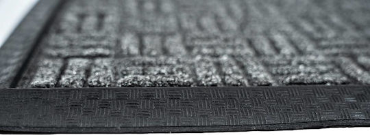 Sdim Eingangsmatte Teppich Rutschfeste Rückseite Supreme 007 Anthrazit 60x80cm