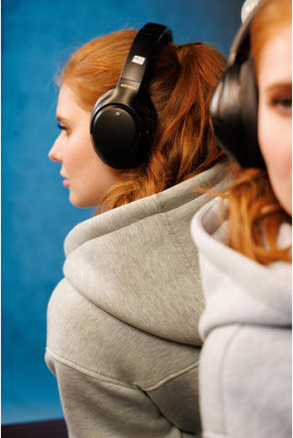 Canyon OnRiff 6 ANC Wireless / Wired Over Ear Headphones with 25 hours of Operation and Quick Charge Black