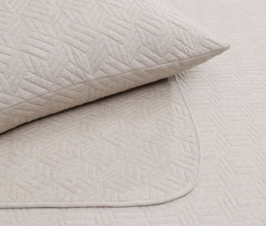 Liolios Home Rhombus Set Față de Pernă Bej 50x70cm.