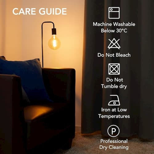 Deconovo Blackout Thermal Insulation Shading Opaque Curtains with Eyelets Dark Gray 270x140cm 2pcs