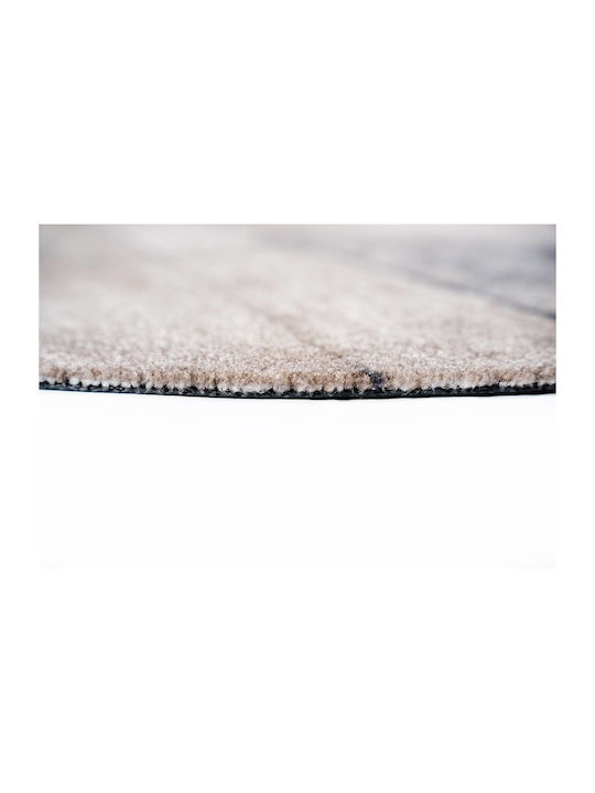 Sdim Round Kitchen Mat Non-Slip Underlay Universal 700 Wood Brown Φ100cm