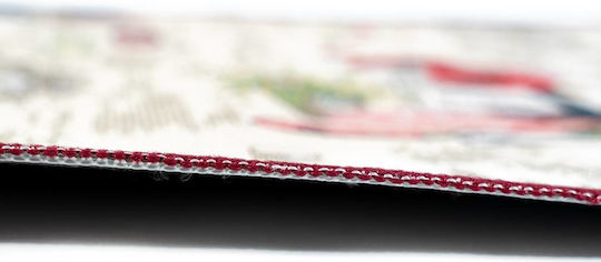 Sdim Küchenmatte Rutschfeste Unterlage Chalet 3303 Rot 54x140cm