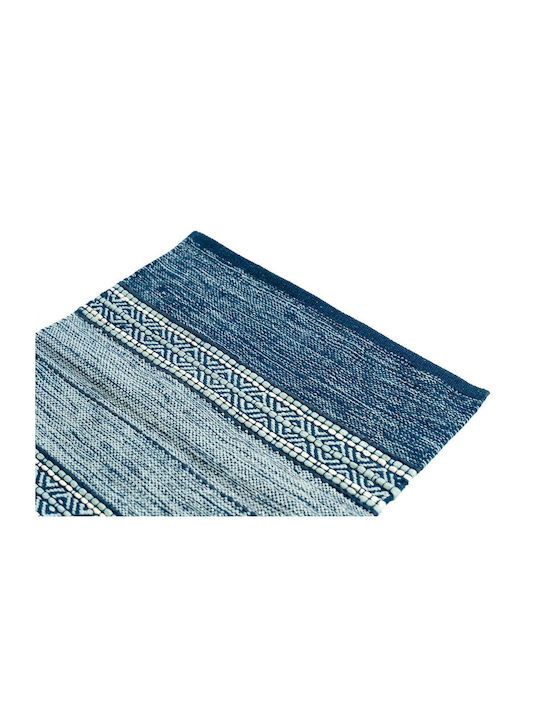 Sdim Cotton Kitchen Mat Smart 001 Blue 55x140cm