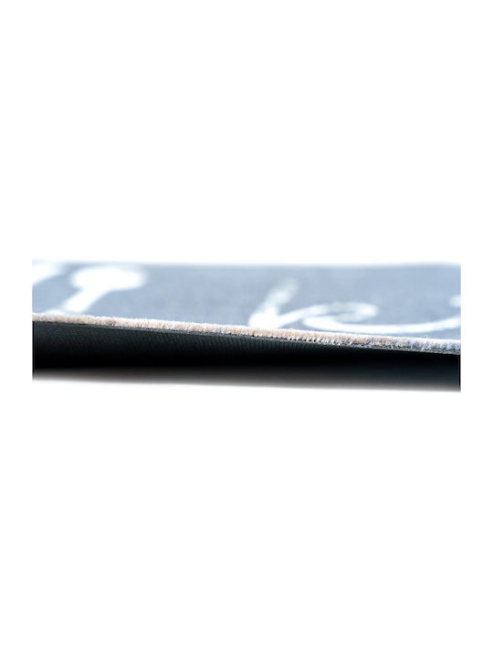 Sdim Küchenmatte Rutschfeste Unterlage Koch & Wasch 195 Kreide Küche Grau Anthrazit 50x150cm