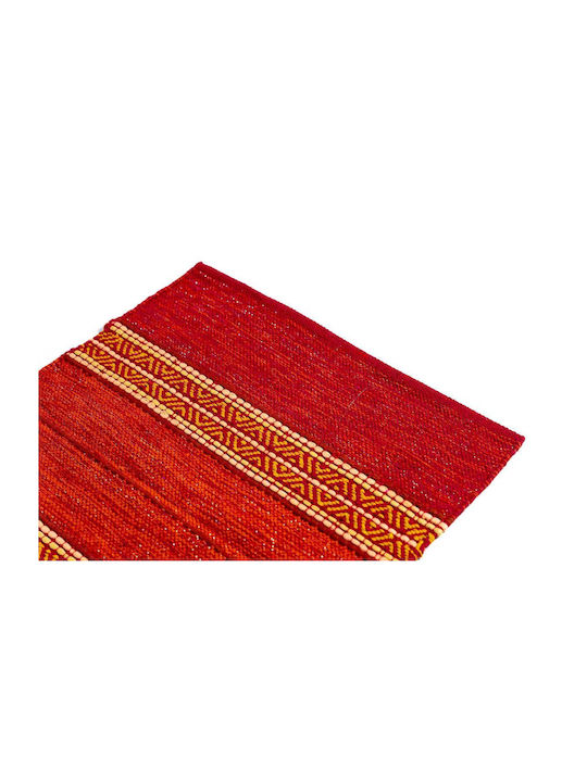 Sdim Cotton Kitchen Mat Smart 003 Red 55x140cm