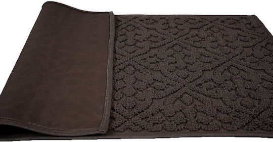 Sdim Rutschfest Badematte Mikrofaser Rechteckig 801-5090-001DG 001 Dark Grey 50x90cm