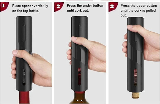 Electric Corkscrew Black 6kzn27