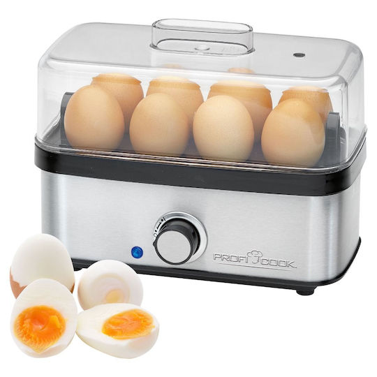 Profi Cook Egg Cooker 8 Positions 400W Gray