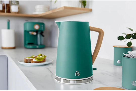 Swan Nordic Kettle 1.7lt 3000W Green