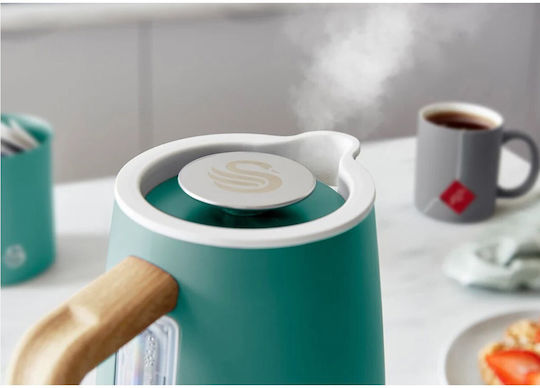 Swan Nordic Kettle 1.7lt 3000W Green