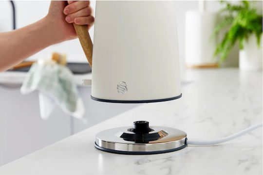 Swan Nordic Fierbător 1.7lt 3000W Alb