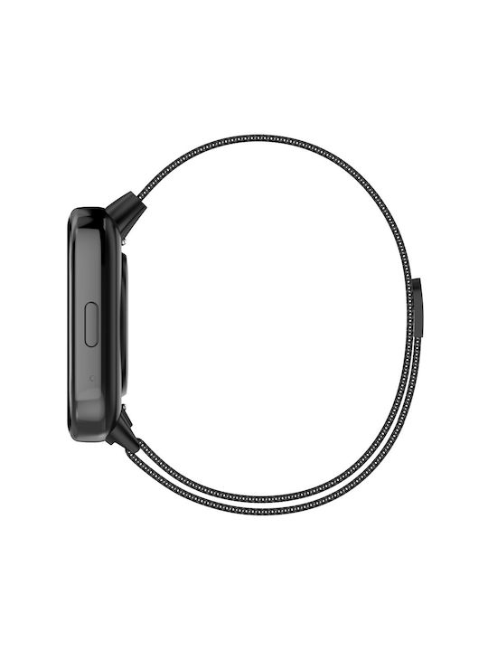 Lite Watch 3 Active Λουράκι Σιλικόνης Μαύρο (Xiaomi Redmi Watch 3 Lite / Watch 3 Active)