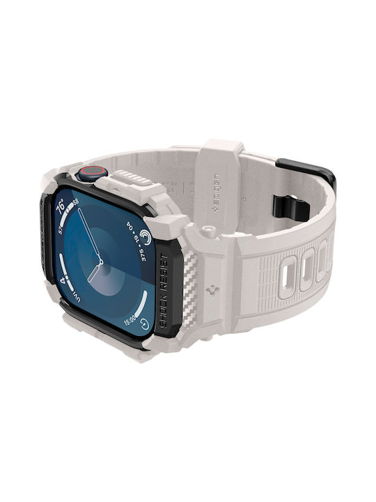 Spigen Rugged Armor "pro" Apple Watch 10 46 mm Dune Beige