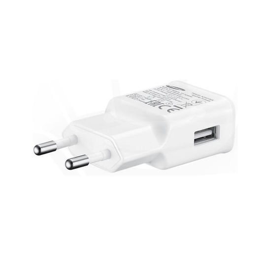 Samsung Ladegerät ohne Kabel mit USB-A Anschluss 15W Weißs (EP-TA200EWE)
