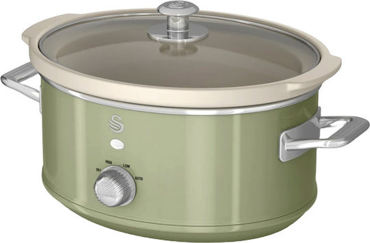 Swan Electrică Cazan 200W cu Capacitate 3.5lt Verde