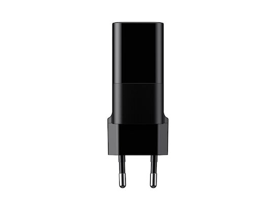 Havit Ladegerät ohne Kabel GaN mit 2 USB-A Anschlüsse und USB-C Anschluss 30W Schnellaufladung 2.0 / Schnellaufladung 3.0 Schwarzs (UCLE001)