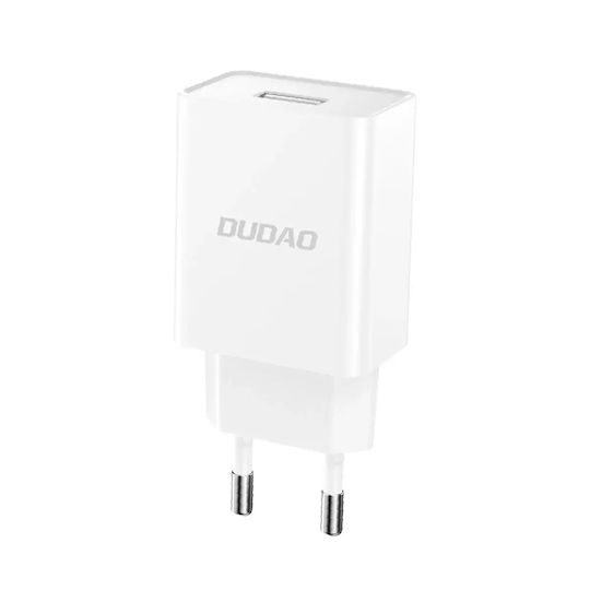 Dudao с USB-A порт и кабел Lightning Бял (A4EU)