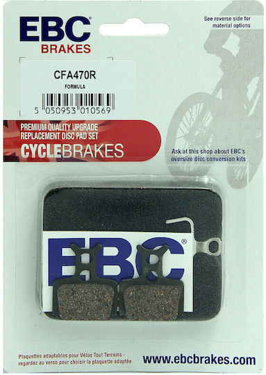 Cfa470r Велосипедни Накладки за Спирачки Органично Представяне Ebc Brakes