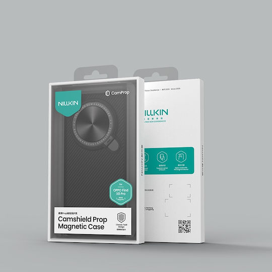Nillkin Camshield Prop Back Cover Silicone Black (Oppo Find X8 Pro)