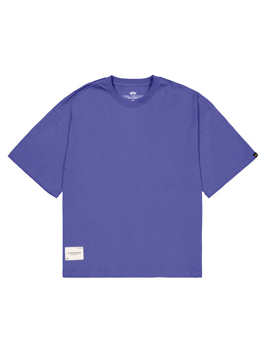 Alpha Industries T-shirt Night Purple