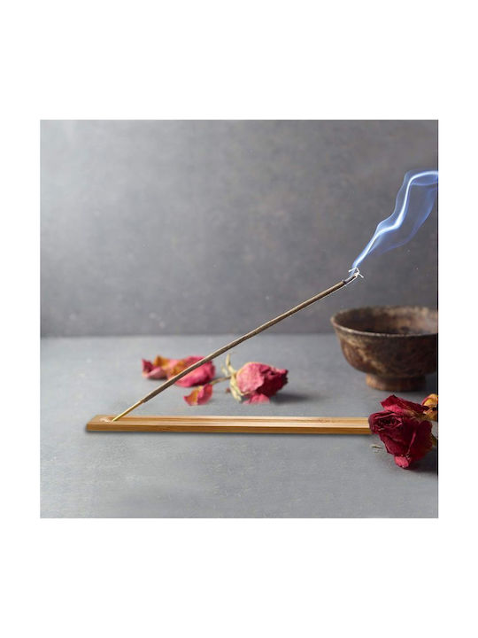 Βάση Καύσης Αρωματικά Στικ Bamboo Natural Incense Holder 23cm