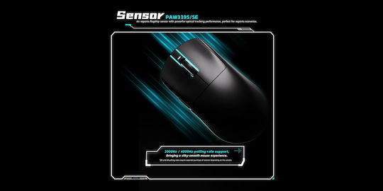 VXE R1 SE+ Ασύρματο Gaming Ποντίκι 18000 DPI Μαύρο