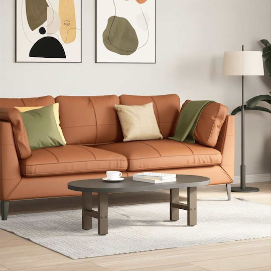 vidaXL Metallic Furniture Leg 2 Pieces Suitable for Table / Coffee Table 30x30x30cm Natural