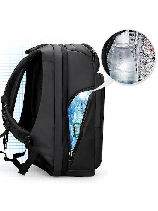 Mark Ryden Rucsac Impermeabil Pentru Laptop 17.3" Cu Port USB În Culoare Neagră