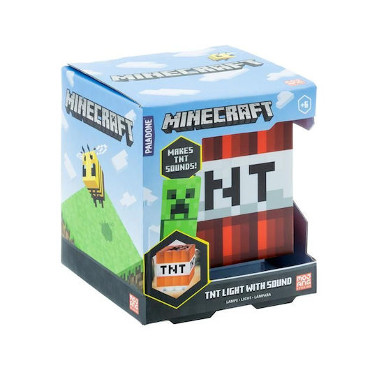 Minecraft Παιδικό Φωτιστικό Τοίχου