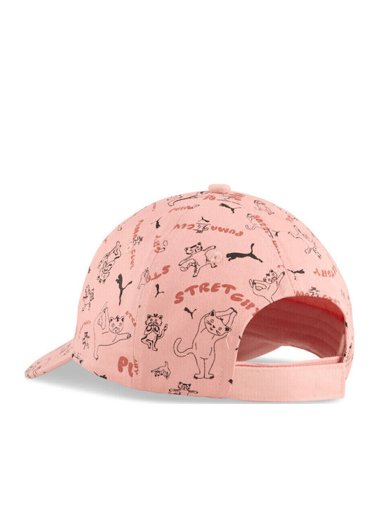 PUMA Kids' Hat Jockey Fabric Pink