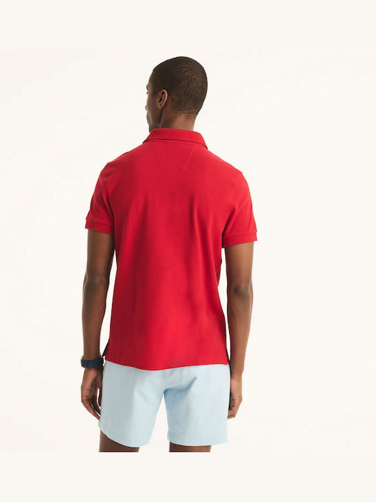 Nautica Polo Blouse Red